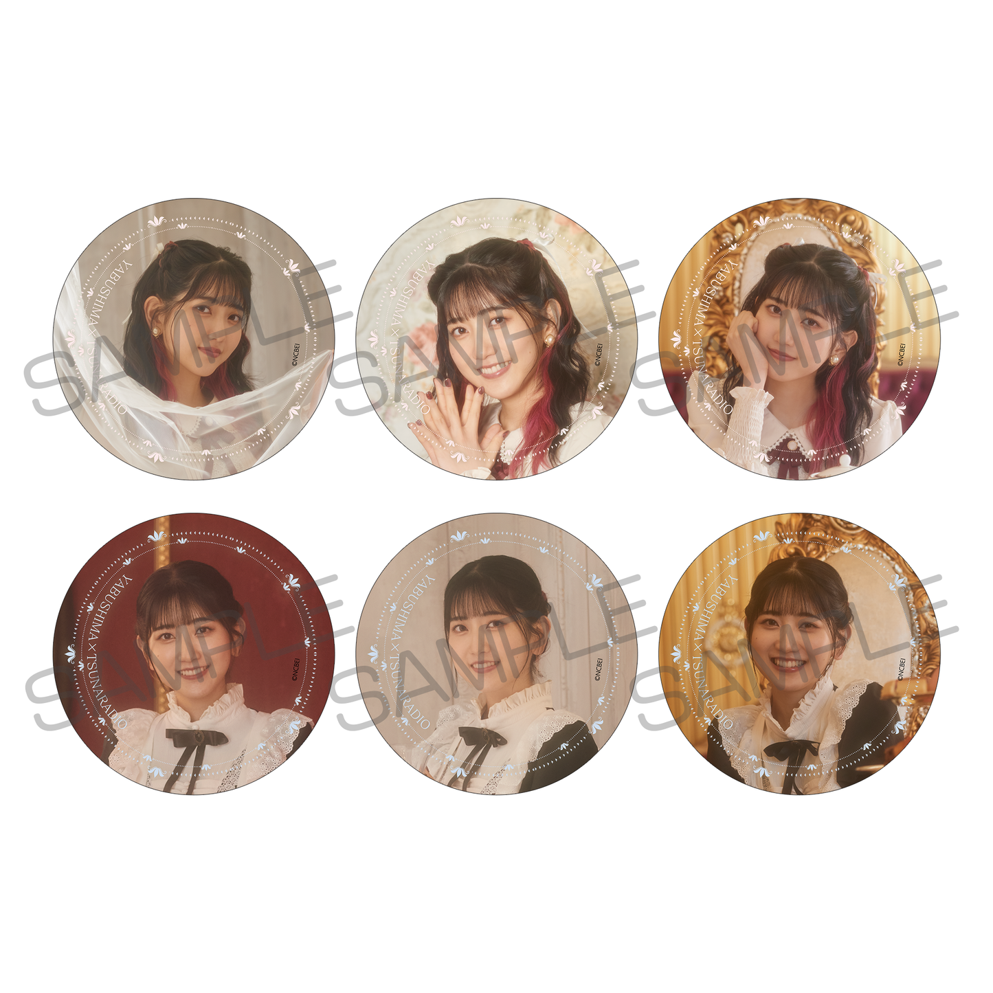 つけたくなる ランダム缶バッチ 全6種