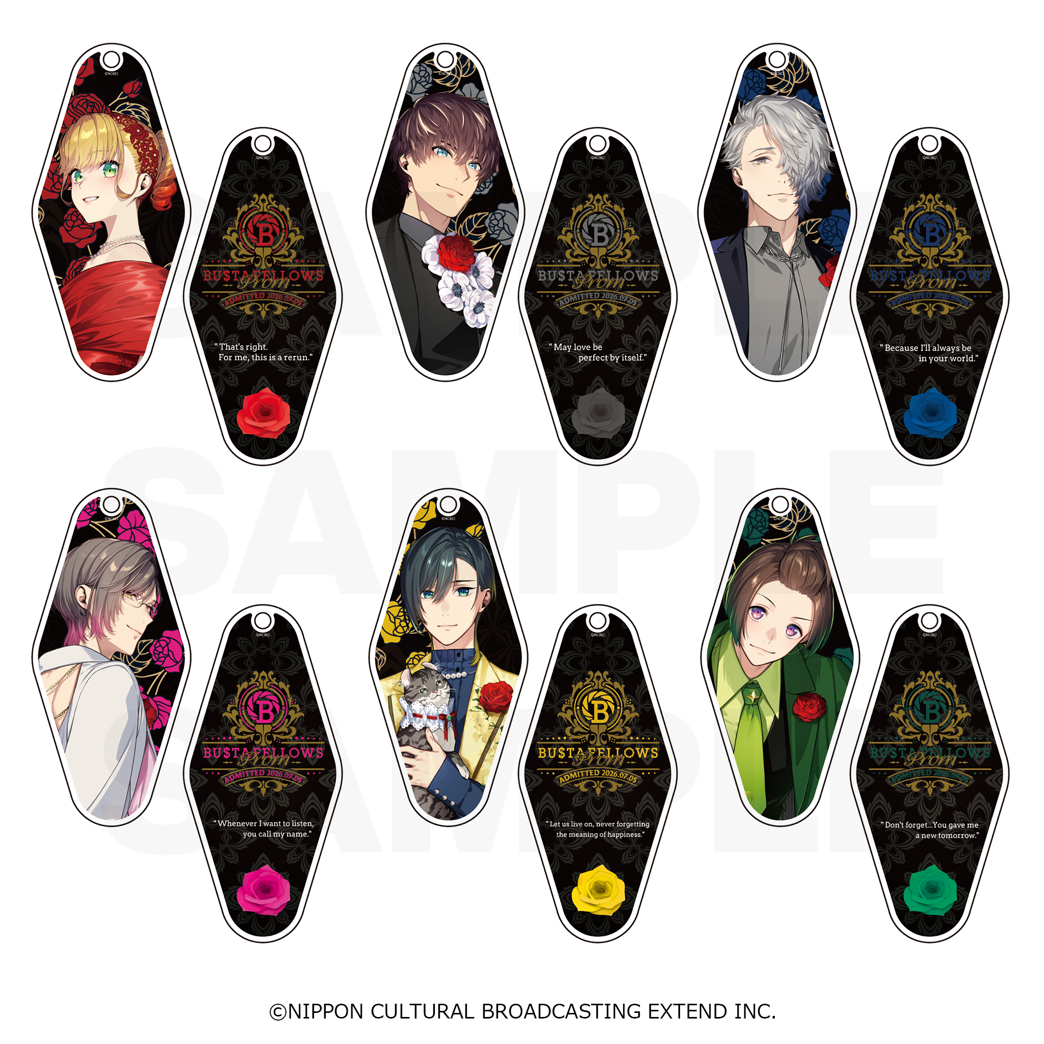 アクリルキーチェーン「BUSTAFELLOWS PROM」 – エクステンドショップ