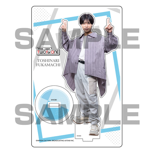 TWO for ONE アクリルスタンド TALK and LIVE 2025 ver.【B】深町寿成