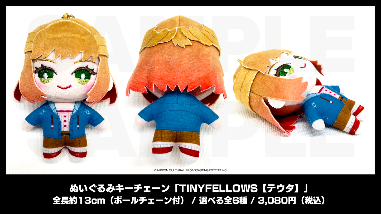 ぬいぐるみキーチェーン「TINYFELLOWS【テウタ】」