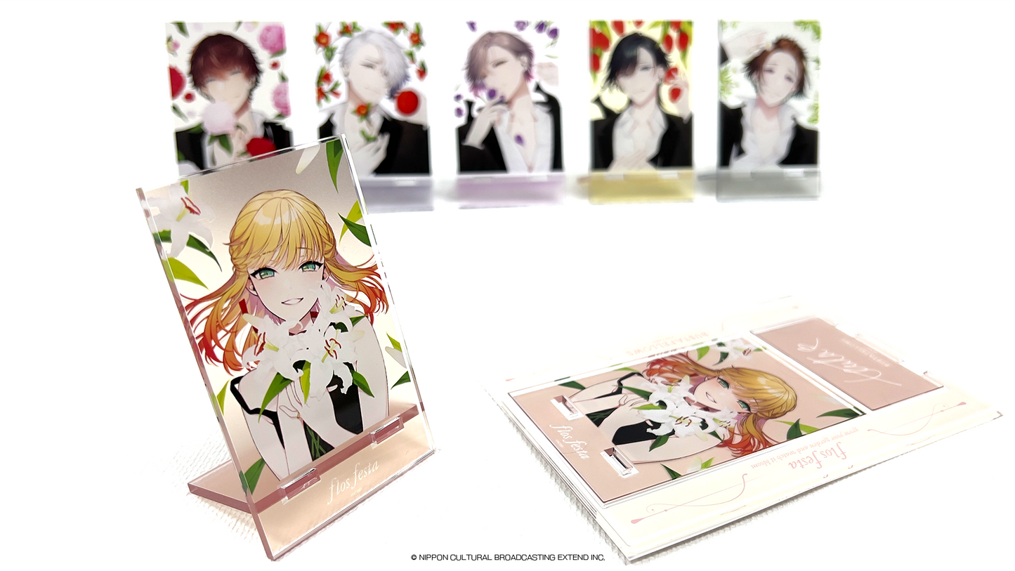 アクリルスタンド「flos festa(フロース・フェスタ)」
