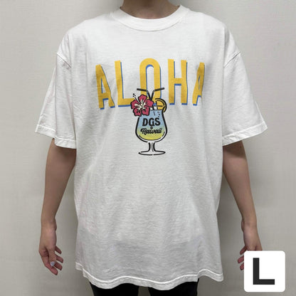 DGS in HAWAII Tシャツ　アロハドリンクver.（ホワイト）