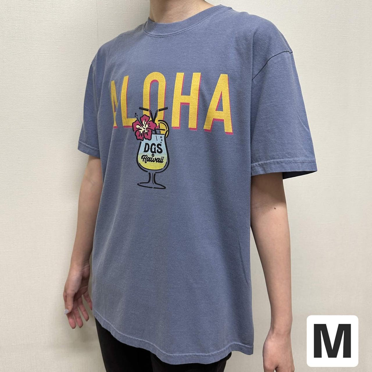 DGS in HAWAII Tシャツ　アロハドリンクver.（ブルー）