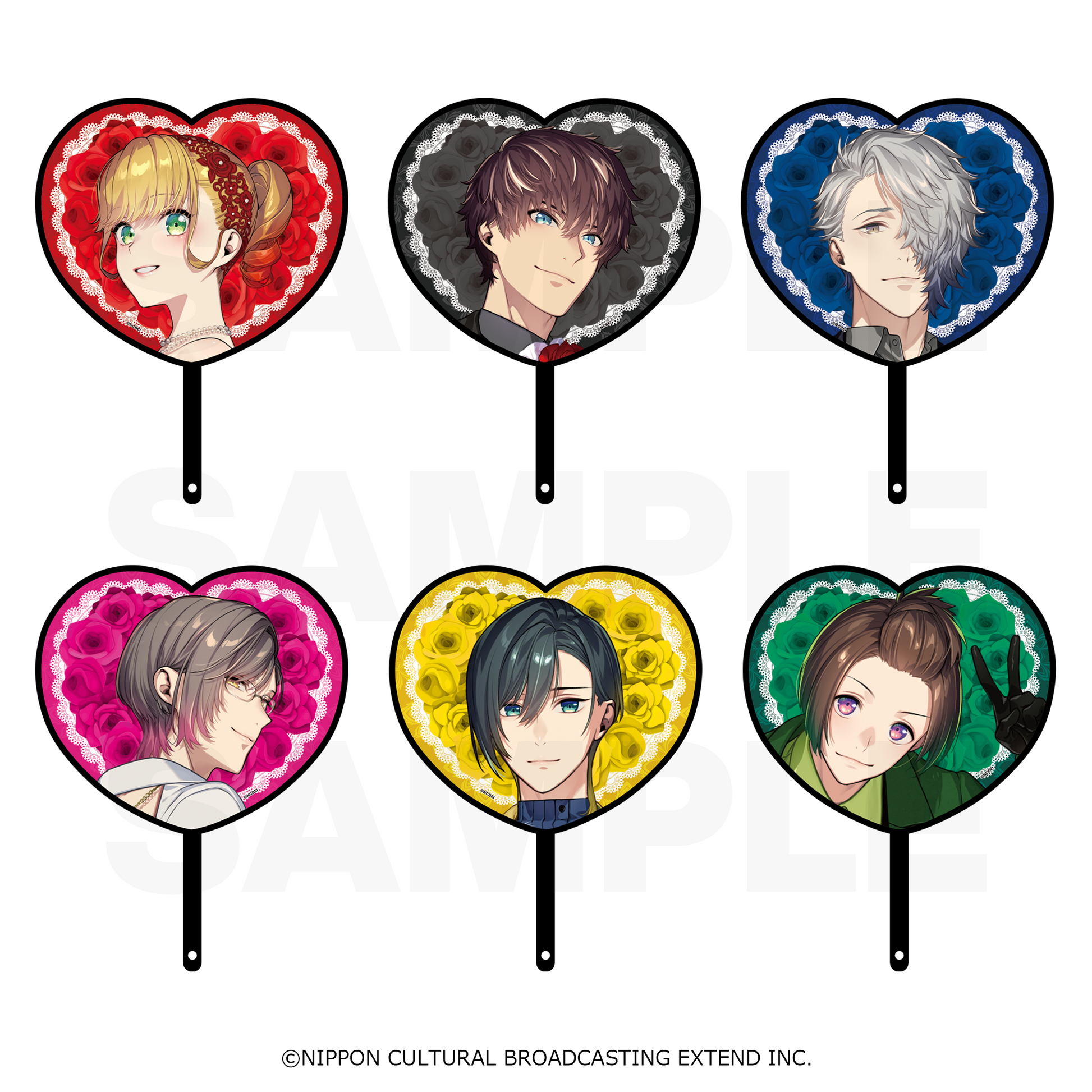 事前販売分】キャラクターうちわ「BUSTAFELLOWS PROM Image Picket