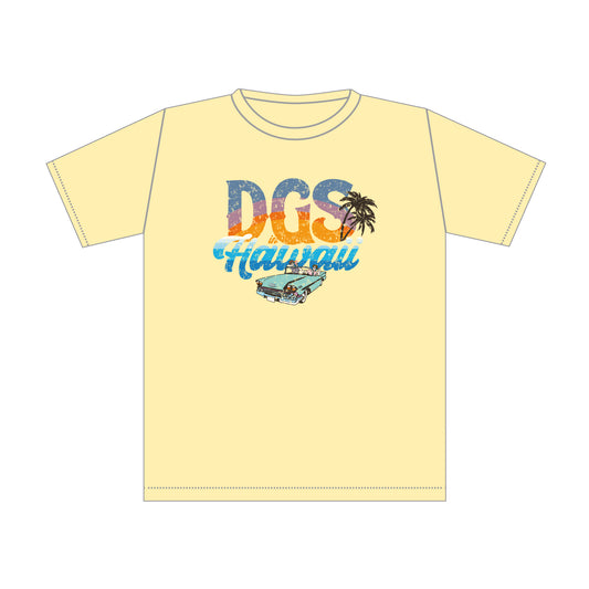 DGS in HAWAII 　Tシャツ　ドライブ ver.（イエロー）