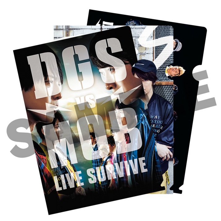 DGS VS MOB LIVE SURVIVE クリアファイルセット – エクステンドショップ
