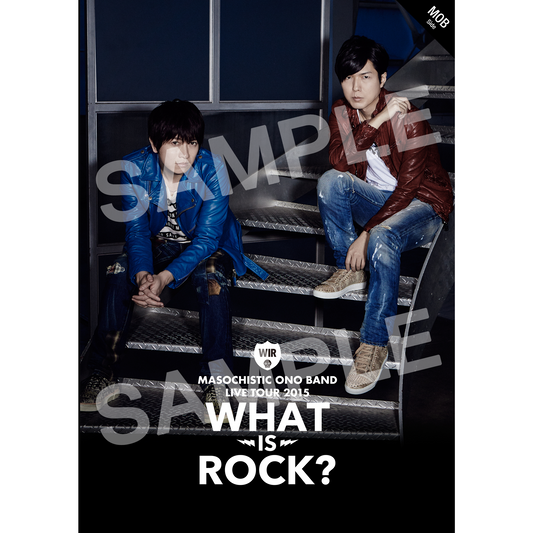 MASOCHISTIC ONO BAND LIVE TOUR 2015 What is Rock？～ロックって何ですか？～オフィシャルパンフレット