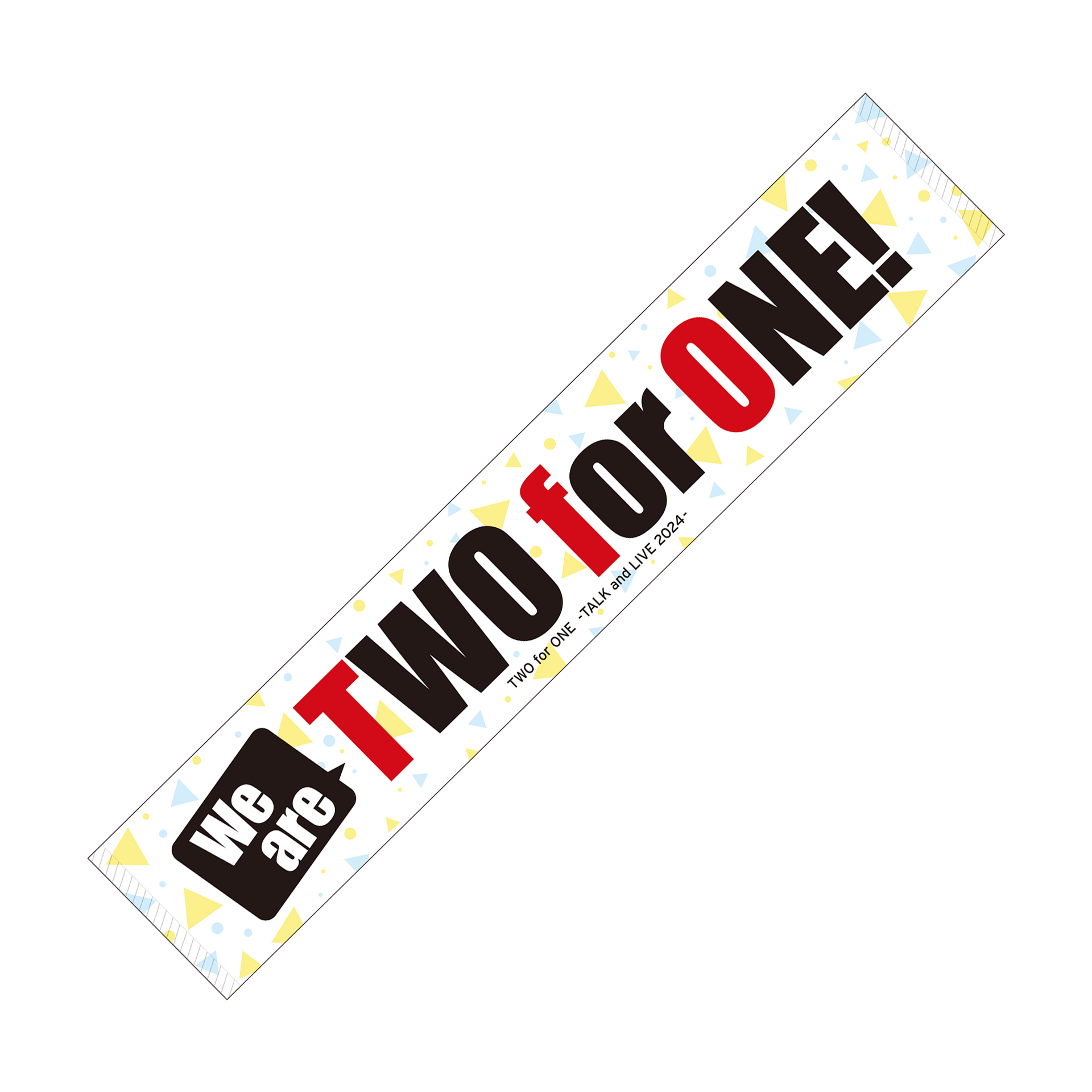 man マフラータオル TWO for ONE マフラータオル TALK and LIVE 2024 ver