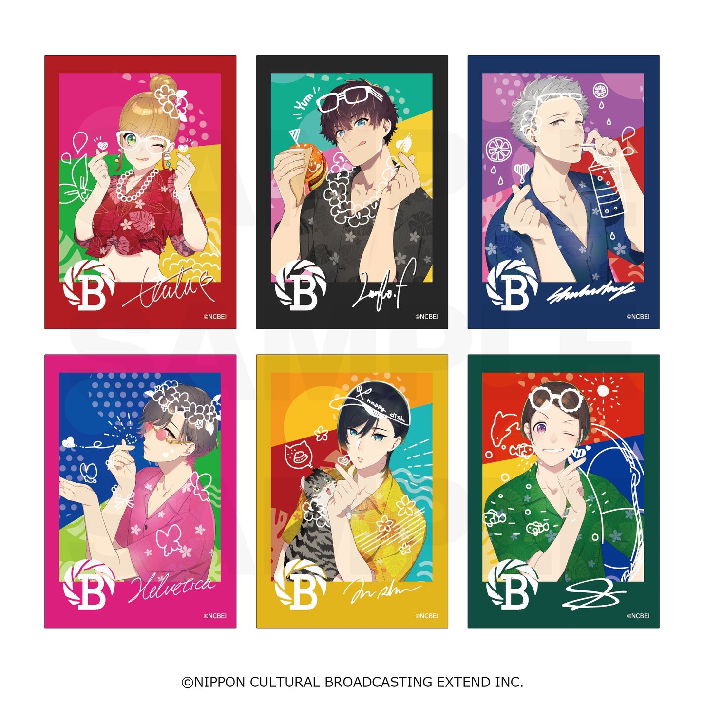クリアカードコレクション「SUMMER FELOWS」