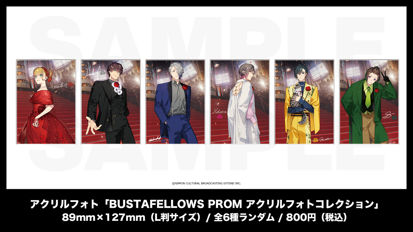 アクリルフォト「BUSTAFELLOWS PROM アクリルフォトコレクション」